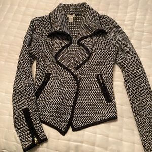 Cache knit jacket